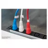 KABELMEISTER IEC C14 do C13 Przedłużacz zasilający, Niebieski, 1,0 m, 1,00 mm², 10 A, 250 V