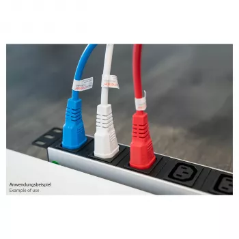 KABELMEISTER IEC C14 do C13 Przedłużacz zasilający, Niebieski, 1,0 m, 1,00 mm², 10 A, 250 V