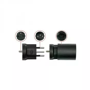 Kabelmeister Switzerland Power Adapter Swiss Plug to Schuko Socket with Insertion Aid - Cable