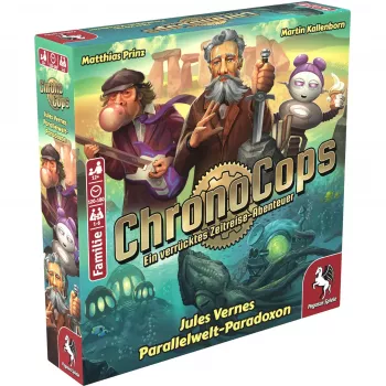 Pegasus Spiele ChronoCops - Paradoks równoległego świata Juliusza Verne’a