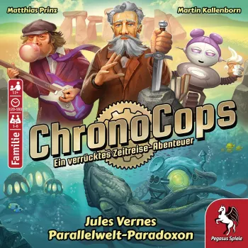 Pegasus Spiele ChronoCops - Paradoks równoległego świata Juliusza Verne’a