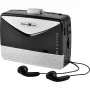 REFLEXION WMR01BK DAB+ i FM Radio z Bluetooth, USB, AUX, wyjściem słuchawkowym, wyświetlaczem LCD, podwójnym budzikiem, czarny