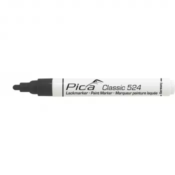 Pica Classic Industrial Paint Marker, 2-4mm Bullet Tip, Black