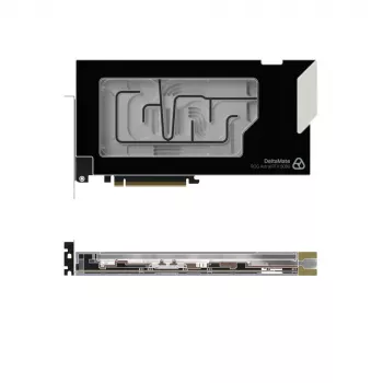 Thermal Grizzly DeltaMate 5080 Astral GPU Water Block, ARGB, z Backplate - Akryl, Czarny