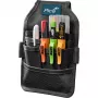 PICA-MARKER Pica Master Belt - Heavy-Duty Marker Holster System, Black/Red