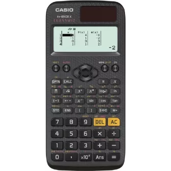 Casio FX-85DE X ClassWiz Kalkulator Naukowy Czarny z Twardym Etui