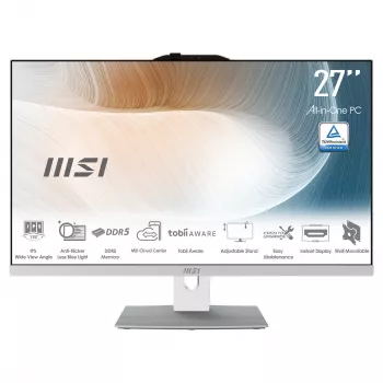 MSI Modern AM272P 1M-1428AT 27-calowy All-in-One, Full HD, 16GB RAM, 512GB SSD, Windows 10 Pro