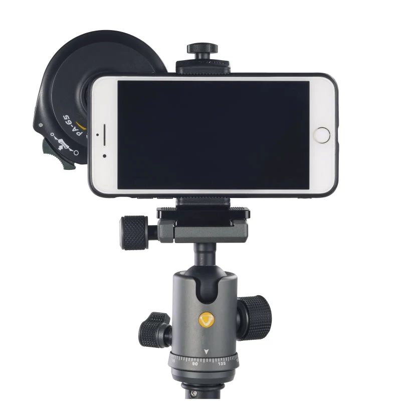 Vanguard VEO PA-65 Smartphone Digiscoping Adapter - Czarny - 18 cm (7.1 cala)