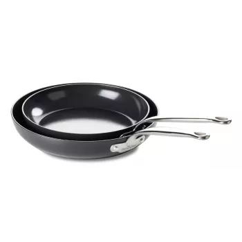 GreenPan Barcelona Pro 2-częściowy zestaw patelni 20+28 cm Czarny