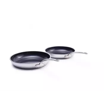 GreenPan Barcelona Pro 2 pcs Frypan Set 24+28cm Black