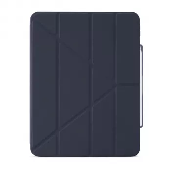 Pipetto Origami No3 Pencil Case do iPad Air 13 M2 (2024) Ciemnoniebieski