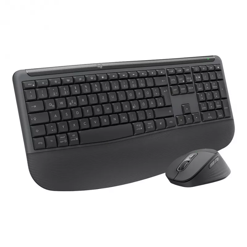 Logitech MK880 For Business Bezprzewodowy Zestaw Klawiatura i Mysz - Grafit - Układ Szwajcarsko-Francuski