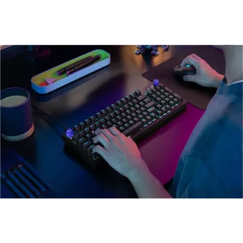 Logitech G316 X 98 Tenkeyless Mechaniczna Klawiatura Gamingowa - LIGHTSPEED Bezprzewodowa - GX Brown Tactile - Czarna - Układ Niemiecki