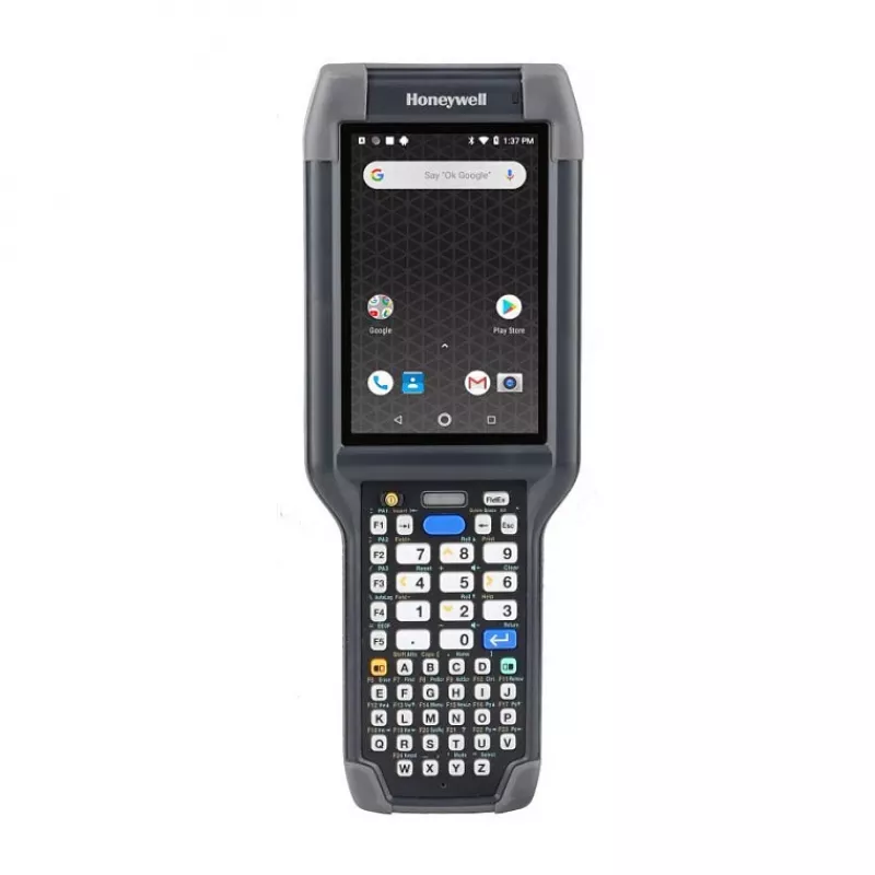 Honeywell CK65 Wytrzymały Komputer Mobilny - Android 8.1 (Oreo) - Wyświetlacz 4 cala - 4GB RAM - 32GB Flash - Skaner kodów 1D/2D - Bateria 7000 mAh - Czarny