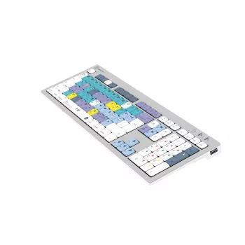LogicKeyboard DaVinci Resolve Classic ALBA FR (Mac) - układ francuski AZERTY, przewodowa klawiatura USB do Blackmagic DaVinci Resolve