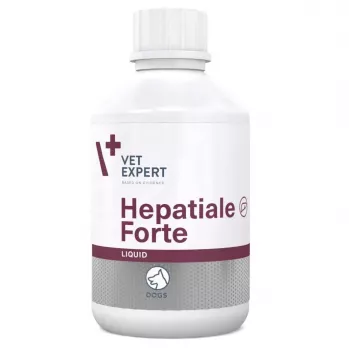 VetExpert Hepatiale Forte Liquid 250ml - Suplement wspomagający wątrobę dla psów i kotów