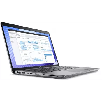 Dell Precision 3490 Mobile Workstation - Intel Core Ultra 5 135H - 14 cali FHD Anti-Glare - 16GB DDR5 - 256GB NVMe SSD - Windows 11 Pro - Szary