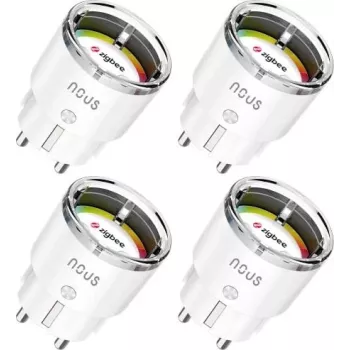 NOUS A1Z Smart ZigBee Plug 4-Pack z monitorowaniem energii