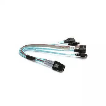 Supermicro CBL-0118L-02 Mini-SAS do SATA Breakout Cable, 4-lane, 23 cm