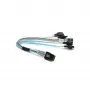 Supermicro CBL-0118L-02 Mini-SAS do SATA Breakout Cable, 4-lane, 23 cm