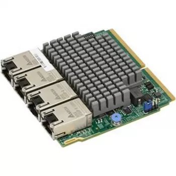 Supermicro AOC-MTG-I4TM-O Quad-Port 10GbE RJ-45 SIOM Network Interface Card