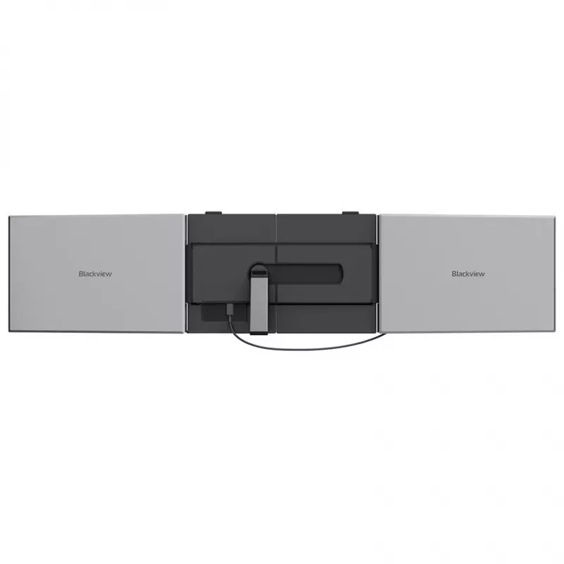 BLACKVIEW DCM8 Pro Dual 15.3 cala Przenośny Monitor IPS, 2x Full HD, 60Hz, USB-C, Mini HDMI, Wbudowane Głośniki, HDR10, Składany