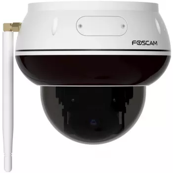 Foscam D8T-W Biała 4K 8MP Zewnętrzna Kamera IP PTZ Kopułka z Wi-Fi 6, Detekcją AI, Odpornością na Wandale IK10, Wodoszczelnością IP66