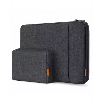 Inateck 14-calowe etui na laptopa z odpinanym organizerem LB01006/S1 Szary