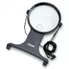 Carson HF-25 MagniFree LED Magnifying Lamp 2x/5x 11cm Black