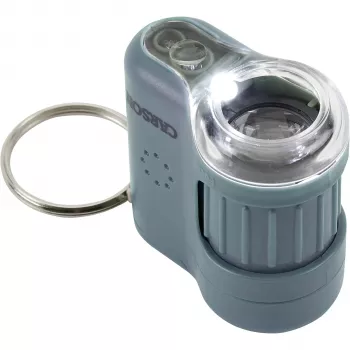 Carson MicroMini 20x Digital Microscope - Blue/Silver - LED - Battery Operated