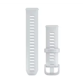 Garmin QuickFit 20 mm Silikonowy Pasek do Zegarka Stone White (010-11251-BB)