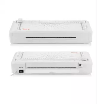Peach 511189 3in1 PBP351 Laminator A4 do laminowania na gorąco i na zimno z trymerem do papieru i zaokrąglaczem do narożników
