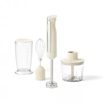 Guzzini Sous Chef Blender ręczny z akcesoriami, kremowy (14840004)