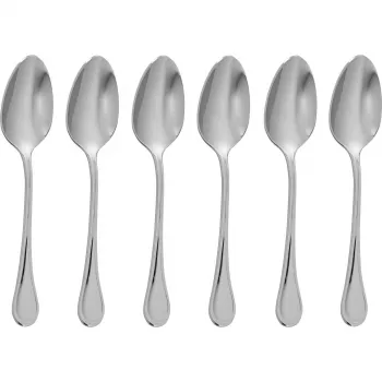 Sambonet Royal Inox 6 łyżeczek do espresso w pudełku prezentowym