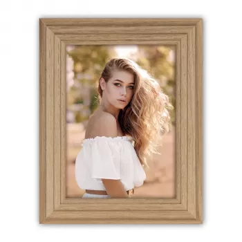ZEP Valencia Brown 13x18 Wood Picture Frame VL657B