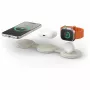 Satechi OntheGo 3-in-1 Wireless Charger z Qi2, Piaskowy, 15W, ST-QTG31W