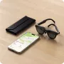 Satechi Vegan-Leather FindAll Glasses Case Black