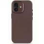 Decoded Leather Backcover for iPhone 17 z MagSafe - Czekoladowy Brąz