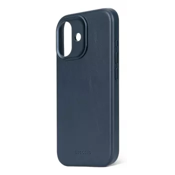 Decoded Leather Backcover dla iPhone 17 z MagSafe - Navy Shadow