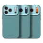 Decoded AntiMicrobial Silicone Back Cover do iPhone 17 Pro z MagSafe - Retro Blue