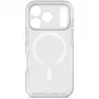 Decoded DropTec Transparent Backcover do iPhone 17 Pro, Mroźna Biel, kompatybilny z MagSafe