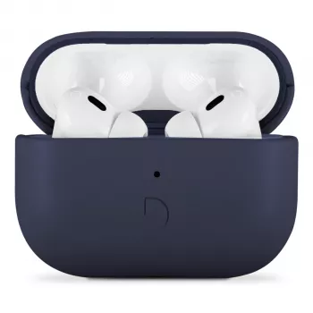 Decoded Leather AirCase Pro do AirPods Pro 3 Navy