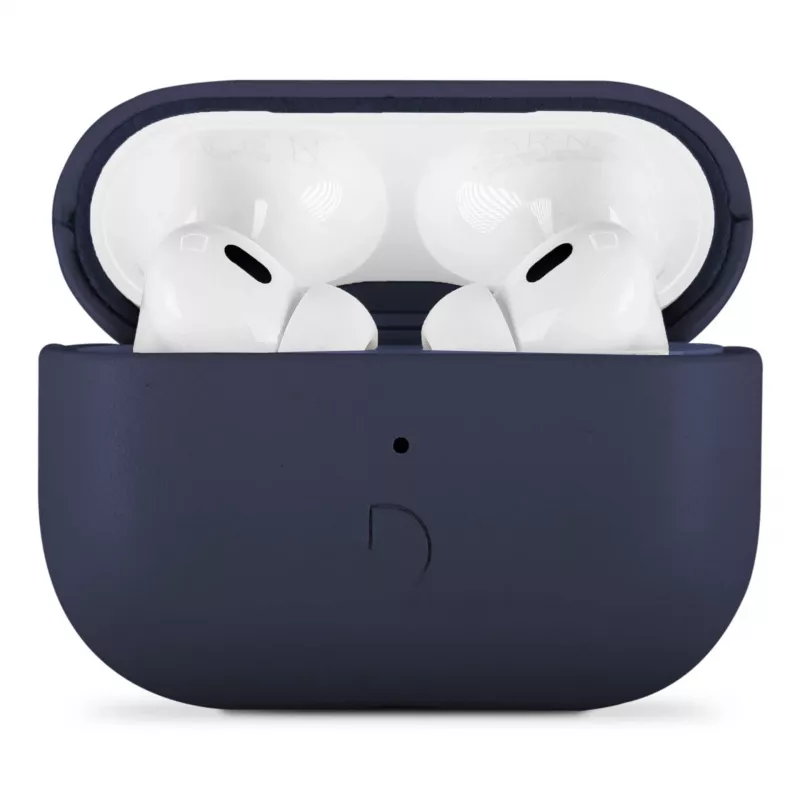 Decoded Leather AirCase Pro do AirPods Pro 3 Navy