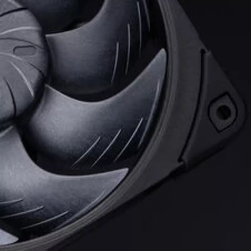 Noctua NF-A12x25 G2 PWM Sx2-PP chromax.black 120 mm Wentylator obudowy (2 szt., czarny)