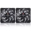 Noctua NF-A12x25 G2 PWM Sx2-PP chromax.black 120 mm Wentylator obudowy (2 szt., czarny)