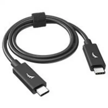 Przewód USB-C Angelbird 100cm - USB 3.2 Gen 2x2, 20 Gb/s, 100W PD, Czarny