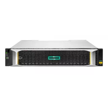 HPE Modular Smart Array 2062 16Gb Fibre Channel SFF Storage - 6. generacja - 3,84 TB - 24 wnęki (SAS-3) SSD 1,92 TB x 2 16Gb Fibre Channel (zewnętrzny) do montażu w szafie 2U