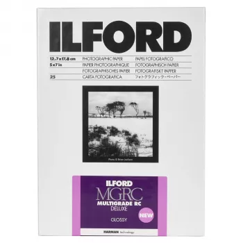 Papier fotograficzny ILFORD Multigrade RC Deluxe Błyszczący 13x18 cm 25 arkuszy