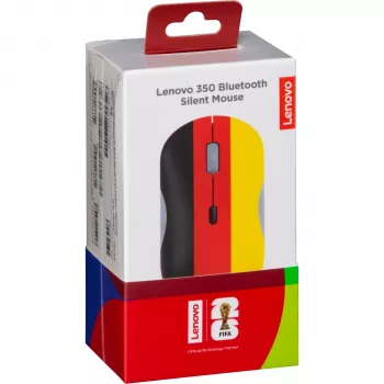 Lenovo 350 Bluetooth Mouse Fan Edition Germany, Bezprzewodowa, Cicha, Kompaktowa