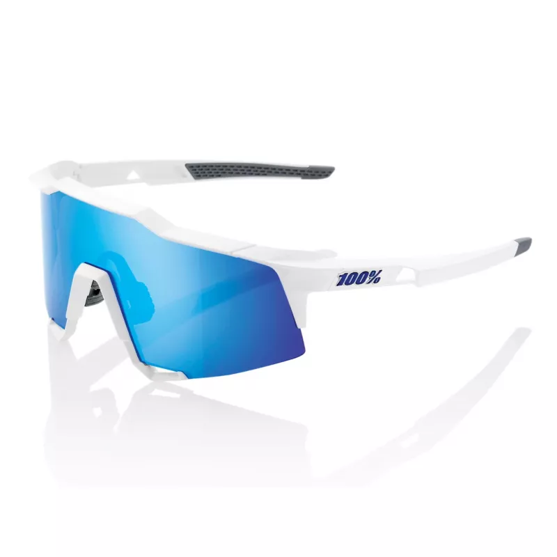 100% Speedcraft - HiPER Mirror Lens Matte White